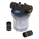 Sealey WPF1 1L Inlet Filter for Surface Mounting Pumps