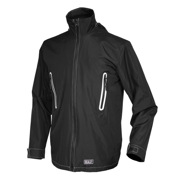 Sealey WPHJ03 5V Heated Rain Jacket - 48" Chest Large