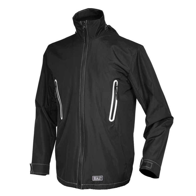 Sealey WPHJ03 5V Heated Rain Jacket - 48" Chest Large
