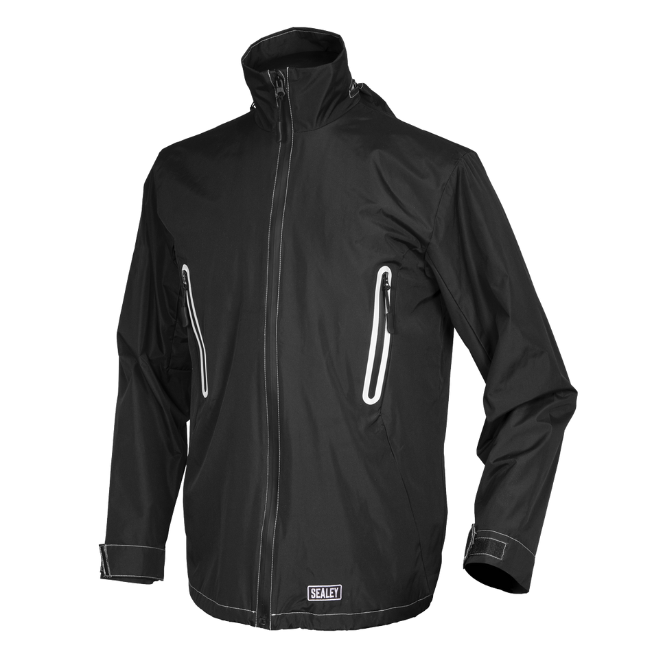 Sealey WPHJ04 5V Heated Rain Jacket - 50" Chest Extra-Large