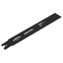 Sealey WPS1002 200 x 25 x 1.7mm 8tpi Pipe Saw Blade - Pack of 5