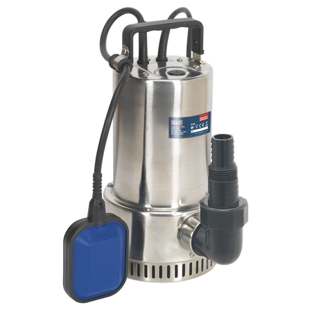 Sealey WPS250A 250L/min Automatic Stainless Submersible Clean Water Pump