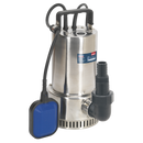 Sealey WPS250A 250L/min Automatic Stainless Submersible Clean Water Pump