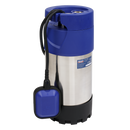 Sealey WPS92A 92L/min 40m Head Automatic Submersible Stainless Water Pump