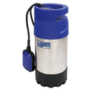 Sealey WPS92A 92L/min 40m Head Automatic Submersible Stainless Water Pump