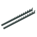 Sealey WR01 2pc Sharks Teeth Spanner Rack - Capacity 20 Spanners