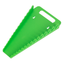 Sealey WR08HV Spanner Rack Capacity 15 Spanners - Hi-Vis Green