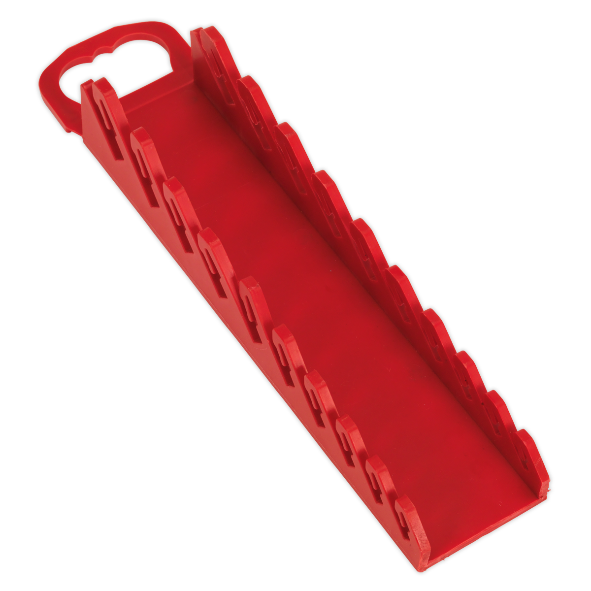 Sealey WR10 TPR Stubby Spanner Rack - Capacity 10 Spanners