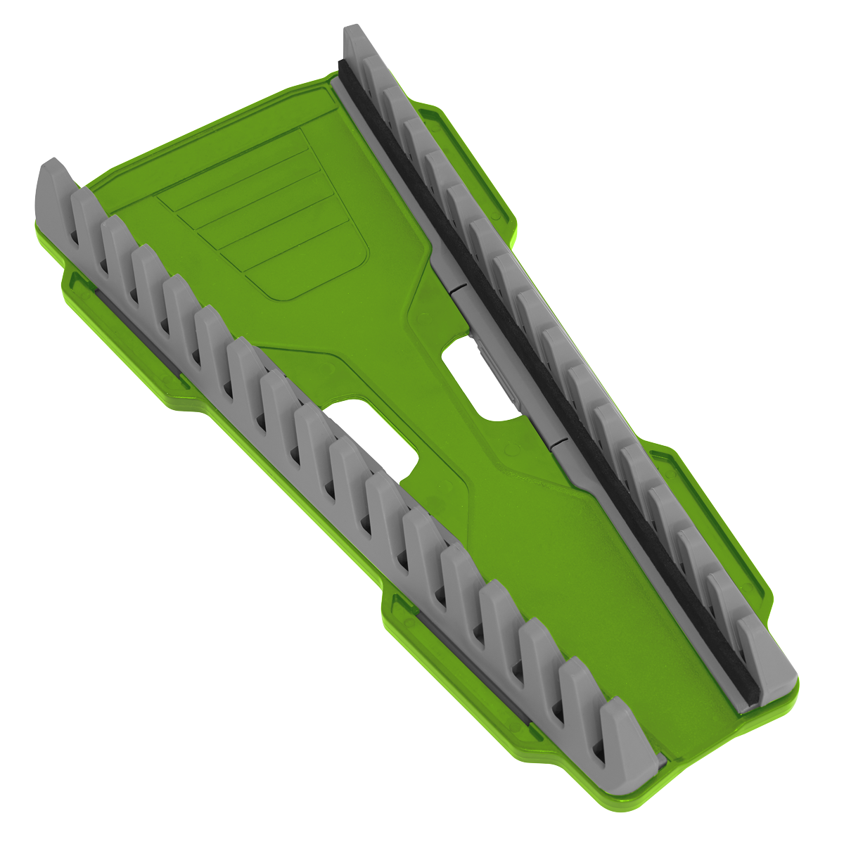 Sealey WR11HV 16pc Reversible Spanner Rack - Hi-Vis Green