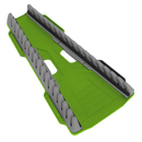 Sealey WR11HV 16pc Reversible Spanner Rack - Hi-Vis Green