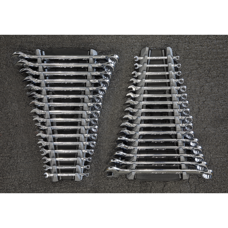 Sealey WR11 16pc Reversible Spanner Rack
