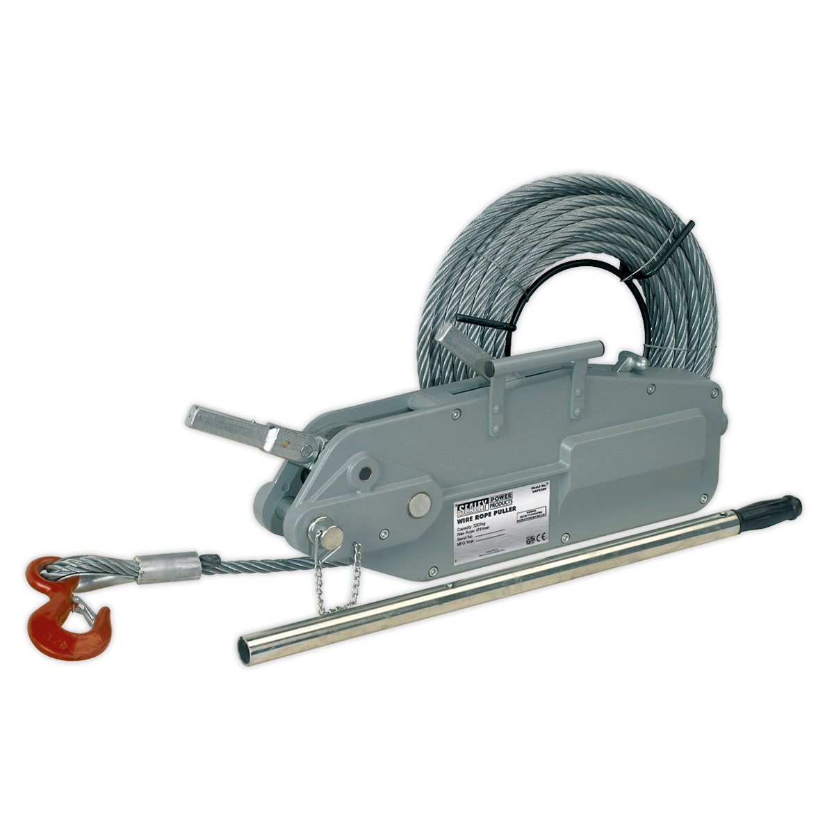Sealey WRP3200 3200kg Wire Rope Puller