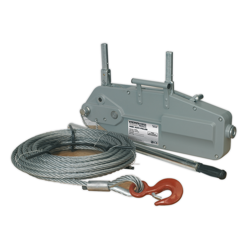 Sealey WRP3200 3200kg Wire Rope Puller