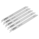 Sealey WRS3013/200 225mm 14tpi Reciprocating Saw Blade - Pack of 5