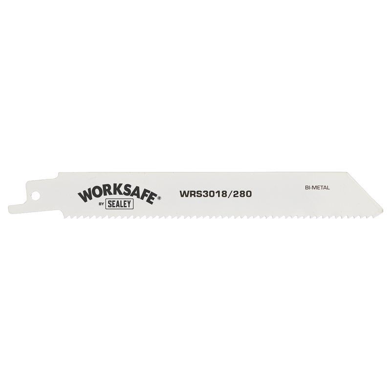 Sealey WRS3018/280 280mm 10tpi Reciprocating Saw Blade - Pack of 5