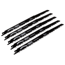 Sealey WRS3029/240 240mm 5tpi Reciprocating Saw Blade Wood - Pack of 5