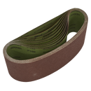 Sealey WSB61100 100 x 610mm Sanding Belt 100Grit - Pack of 10