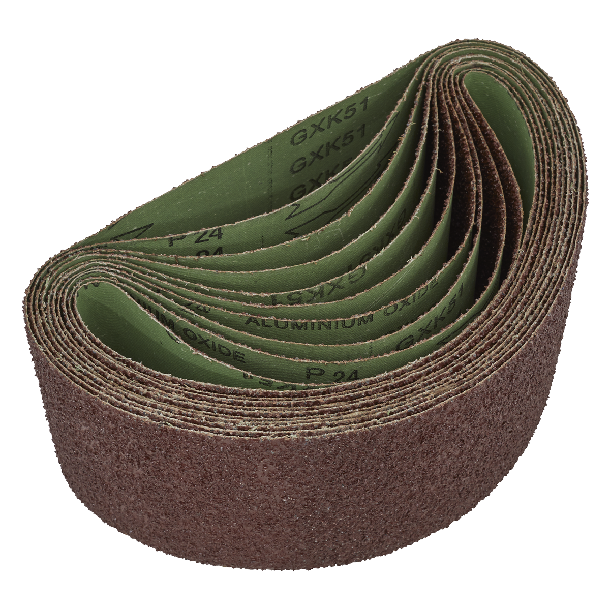 Sealey WSB61245 100 x 610mm Sanding Belt 24Grit - Pack of 5