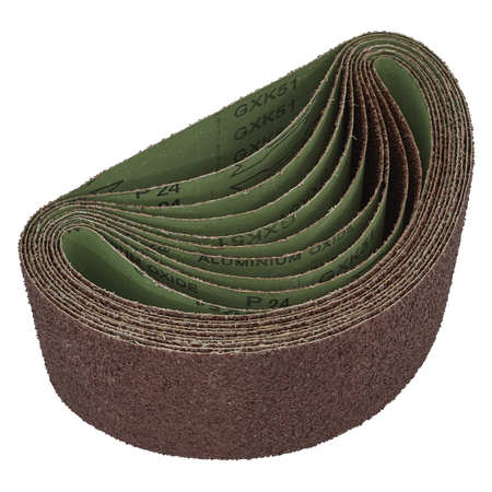 Sealey WSB61245 100 x 610mm Sanding Belt 24Grit - Pack of 5