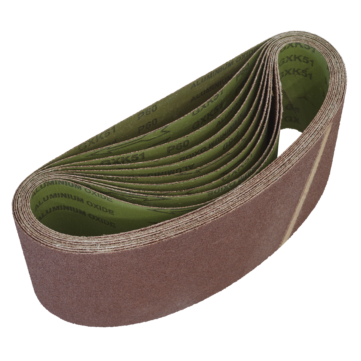 Sealey WSB6160 100 x 610mm Sanding Belt 60Grit - Pack of 10