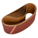 Sealey WSB62120 100 x 620mm Sanding Belt 120Grit - Pack of 10