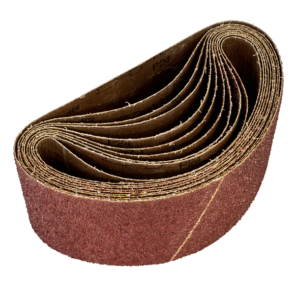 Sealey WSB62245 100 x 620mm Sanding Belt 24Grit - Pack of 5