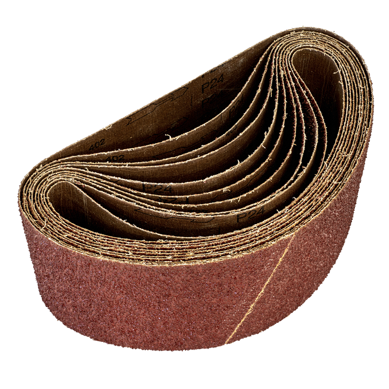 Sealey WSB62245 100 x 620mm Sanding Belt 24Grit - Pack of 5