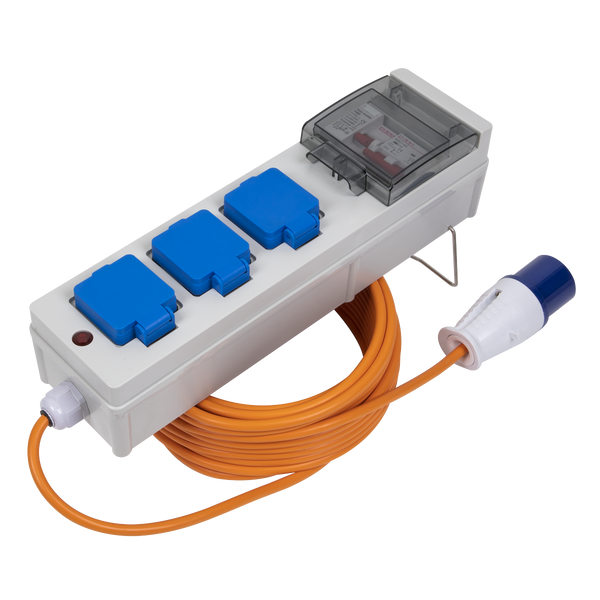 Sealey WSC16133 15m Caravan & Camping Mains Unit with RCD