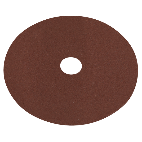 Sealey WSD45120 115mm Fibre Backed Disc 120Grit - Pack of 25