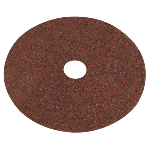 Sealey WSD4524 115mm Fibre Backed Disc 24Grit - Pack of 25