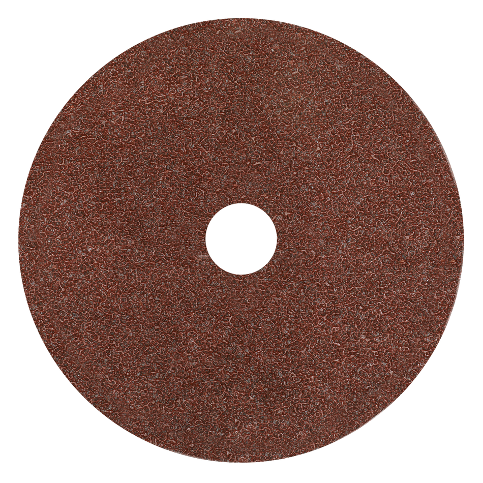 Sealey WSD4524 115mm Fibre Backed Disc 24Grit - Pack of 25