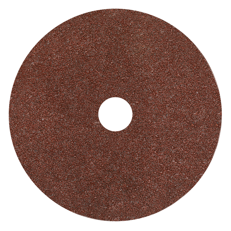 Sealey WSD4524 115mm Fibre Backed Disc 24Grit - Pack of 25