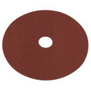 Sealey WSD4560 115mm Fibre Backed Disc 60Grit - Pack of 25