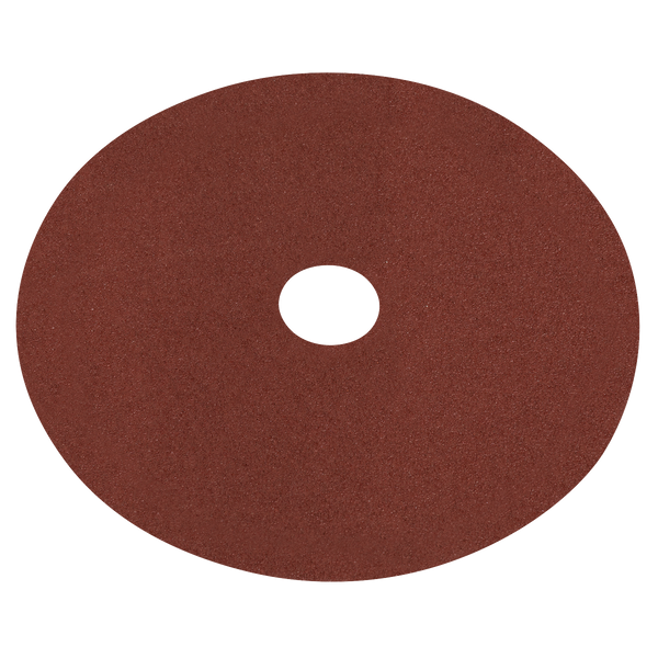 Sealey WSD460 100mm Fibre Backed Disc 60Grit - Pack of 25
