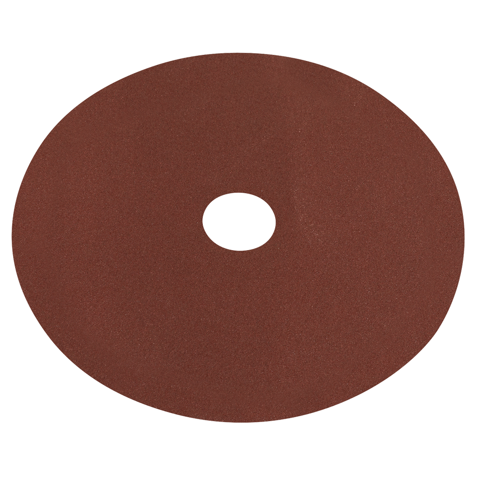 Sealey WSD480 100mm Fibre Backed Disc 80Grit - Pack of 25