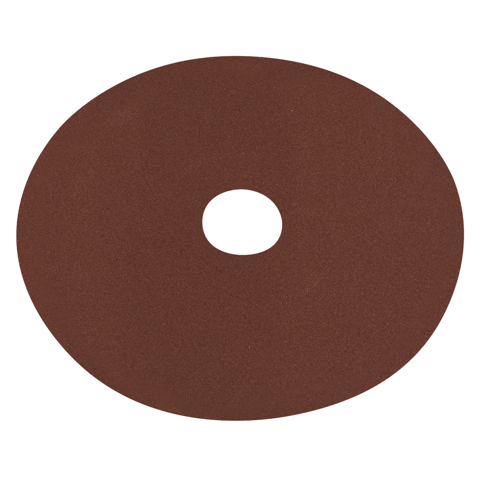 Sealey WSD5120 125mm Fibre Backed Disc 120Grit - Pack of 25