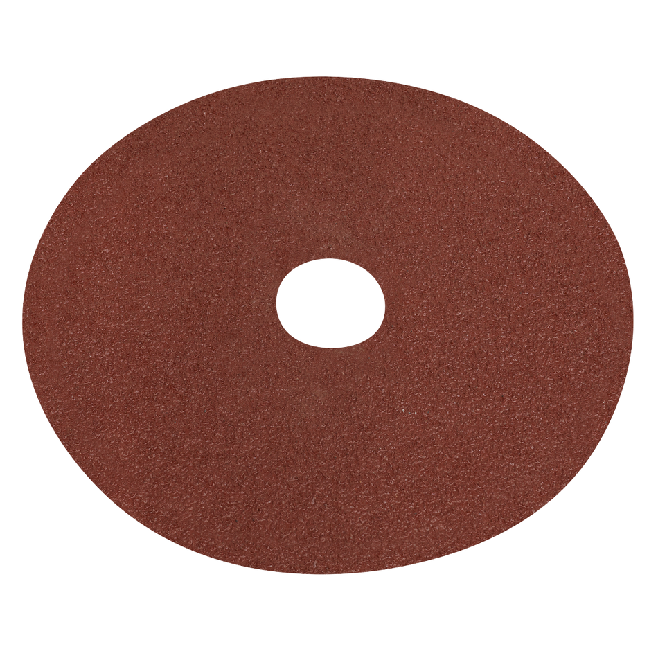 Sealey WSD540 125mm Fibre Backed Disc 40Grit - Pack of 25