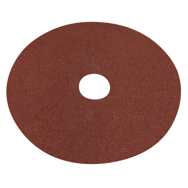 Sealey WSD540 125mm Fibre Backed Disc 40Grit - Pack of 25