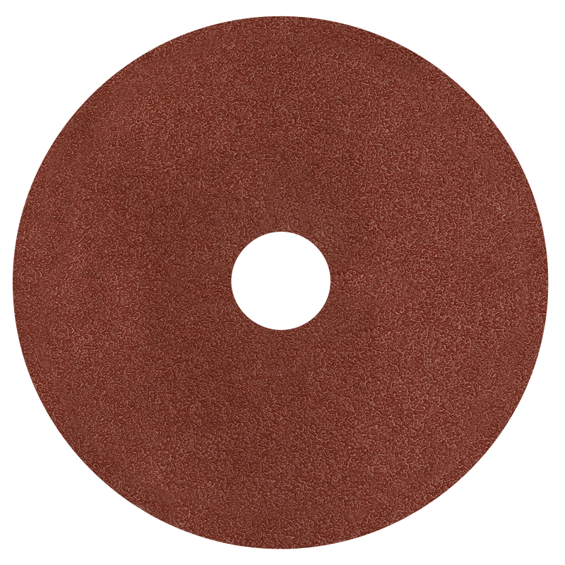 Sealey WSD540 125mm Fibre Backed Disc 40Grit - Pack of 25
