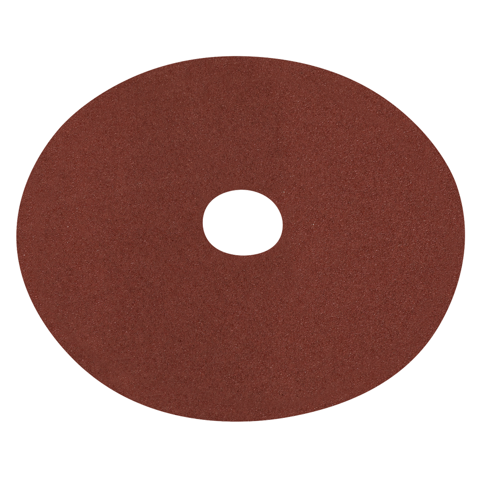 Sealey WSD560 125mm Fibre Backed Disc 60Grit - Pack of 25