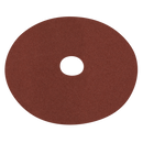 Sealey WSD560 125mm Fibre Backed Disc 60Grit - Pack of 25