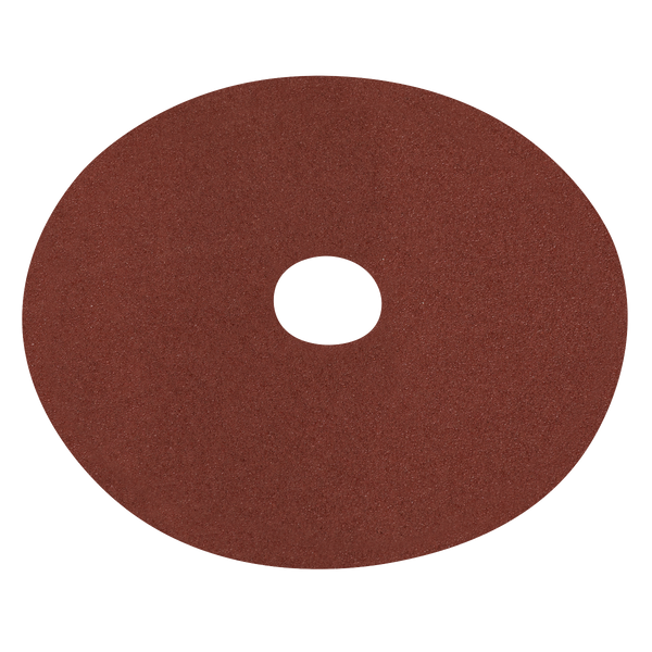 Sealey WSD560 125mm Fibre Backed Disc 60Grit - Pack of 25