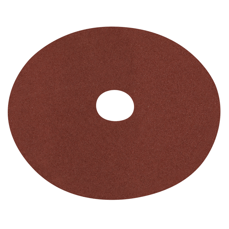 Sealey WSD560 125mm Fibre Backed Disc 60Grit - Pack of 25