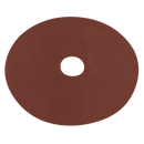 Sealey WSD580 125mm Fibre Backed Disc 80Grit - Pack of 25
