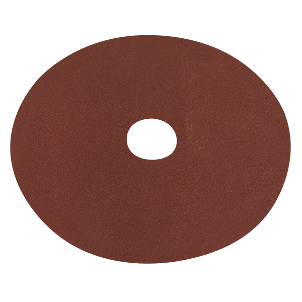 Sealey WSD580 125mm Fibre Backed Disc 80Grit - Pack of 25