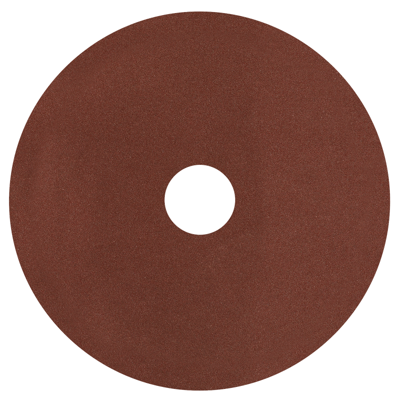 Sealey WSD580 125mm Fibre Backed Disc 80Grit - Pack of 25