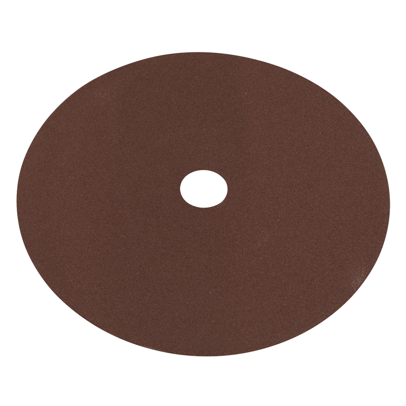 Sealey WSD7120 175mm Fibre Backed Disc 120Grit - Pack of 25
