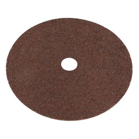 Sealey WSD724 175mm Fibre Backed Disc 24Grit - Pack of 25