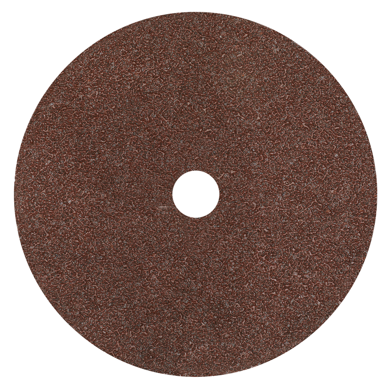 Sealey WSD724 175mm Fibre Backed Disc 24Grit - Pack of 25