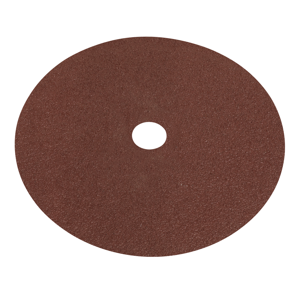 Sealey WSD740 175mm Fibre Backed Disc 40Grit - Pack of 25